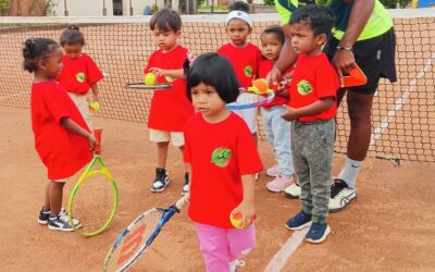 Children’s tennis event